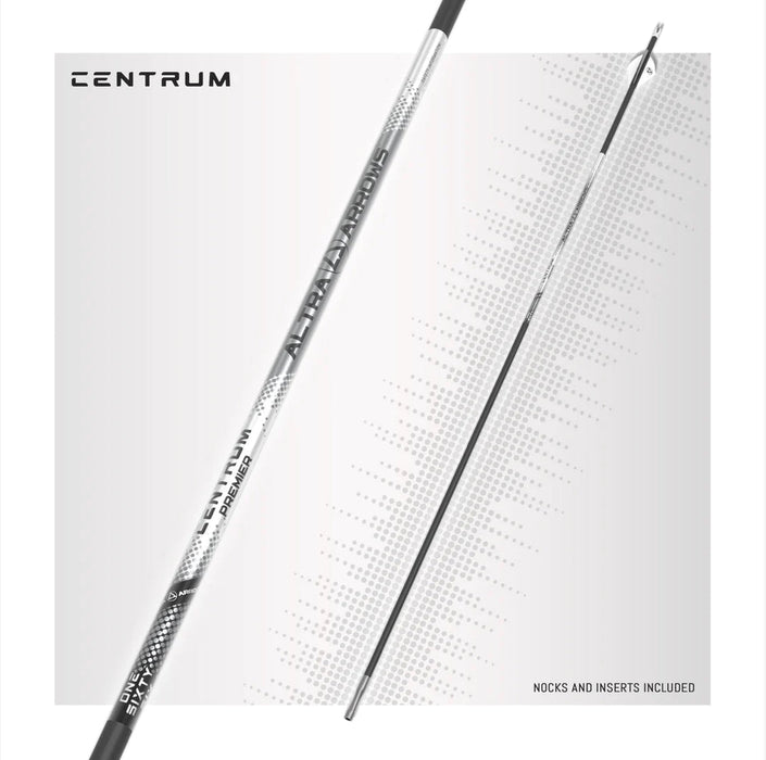 CENTRUM Premier 166 Arrows - Fletched- 1/2 Dozen