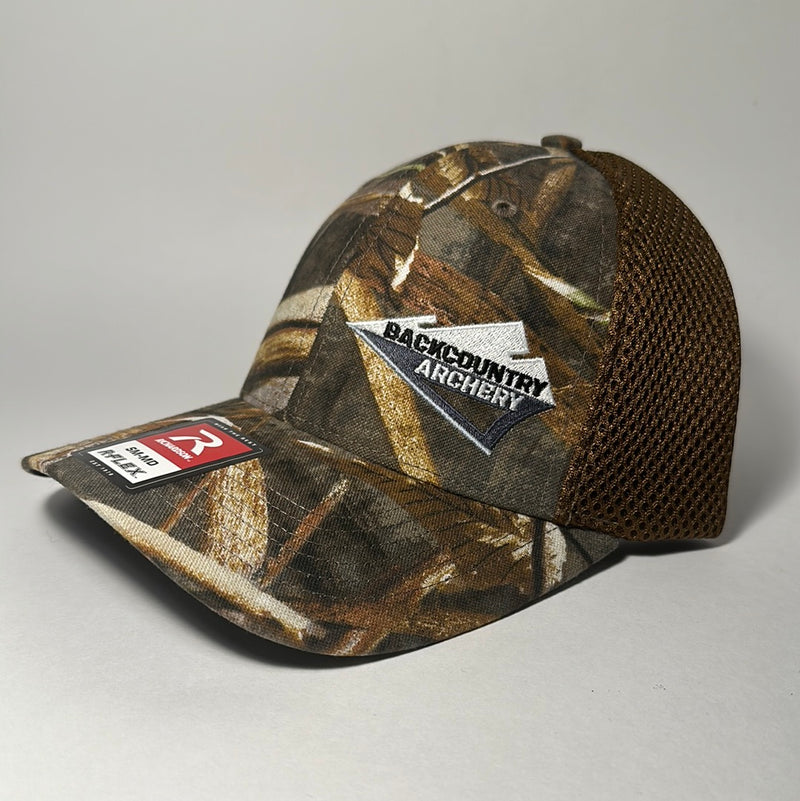 Hat - Realtree Max 5/Brown - White, Gray & Black Logo - 855