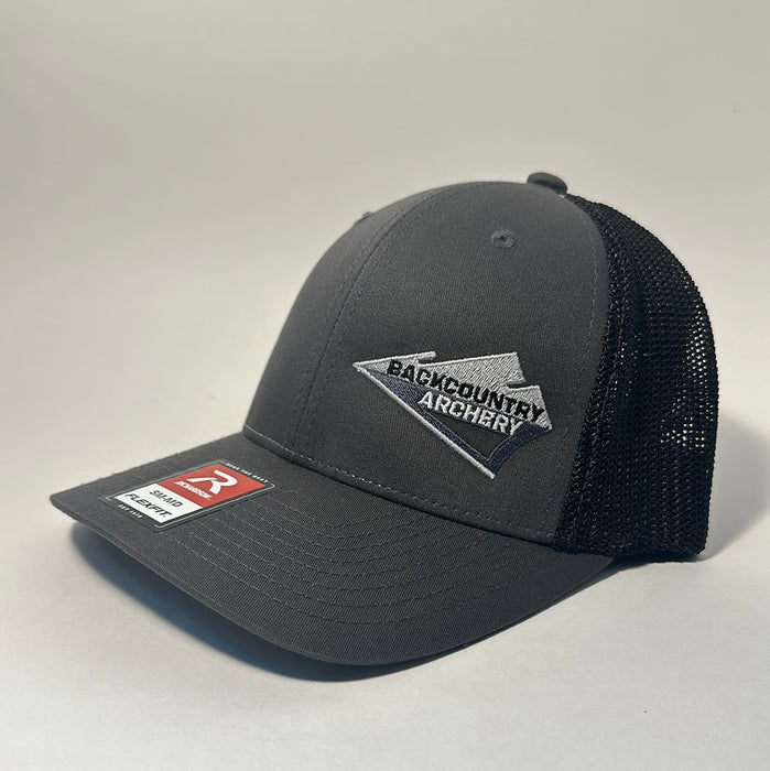 Hat - Gray/Black - Stealth Logo - 110