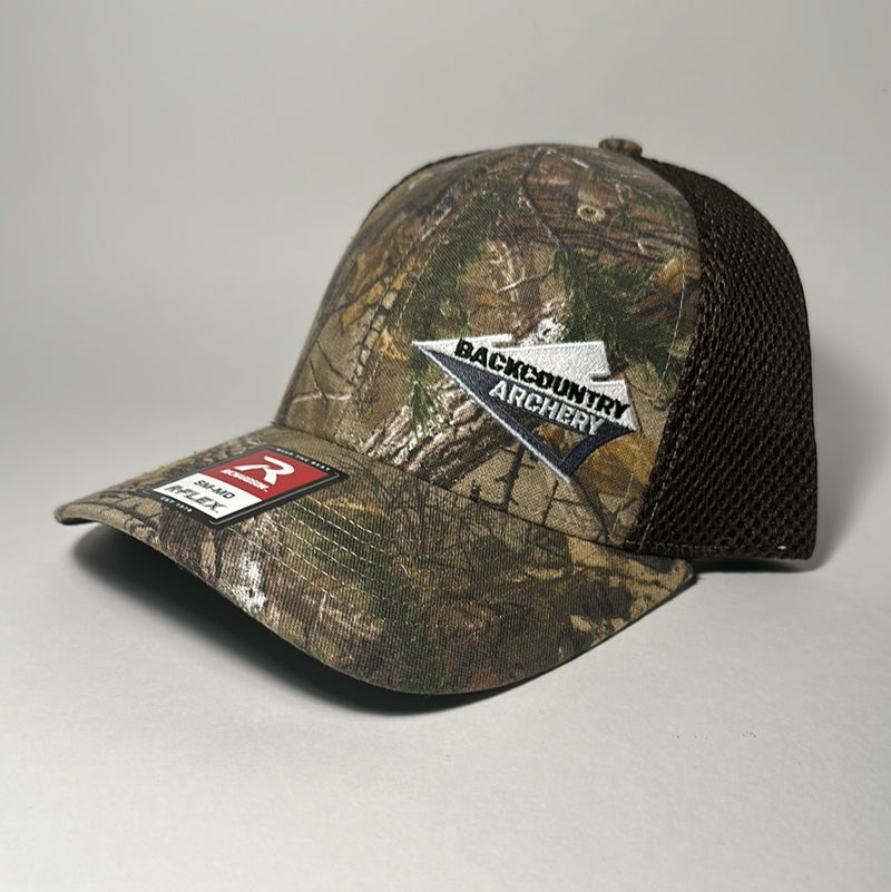 Hat - Realtree Extra/Brown - White, Gray & Black Logo - 855