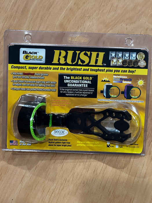 Black Gold Rush 5 Pin