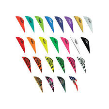 Hen Vanes - Index Vanes - Custom Bohning Blazer Vane and Installation (Price Per 12 Vanes