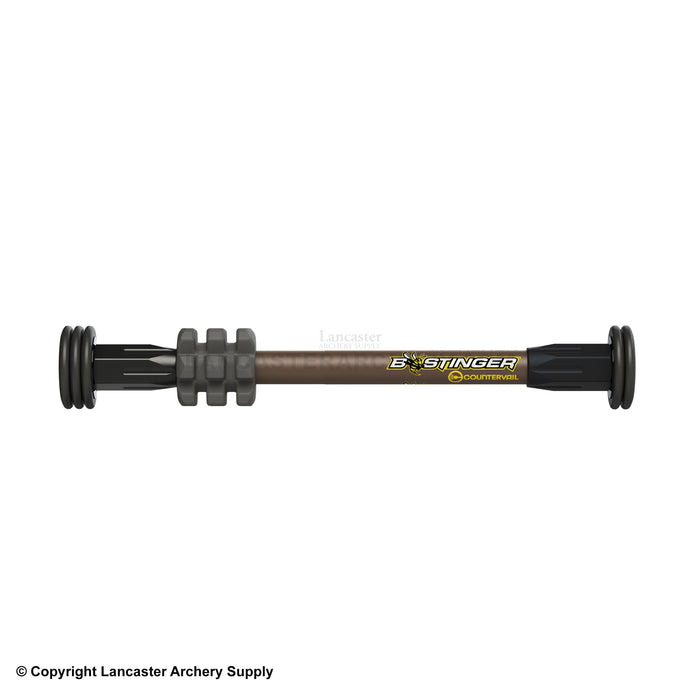 Bee stinger MicroHex Bow Stabilizer 10in, 8in, 6in -Brown