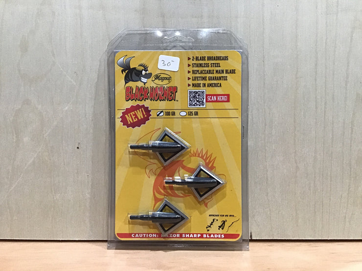 Black Hornet 100 grain 2 Blade Broadheads
